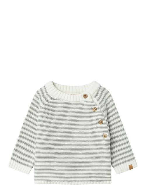 Se Lil'Atelier Nbmkadin Ls Wrap Knit Lil Lil'Atelier Patterned ved Booztlet