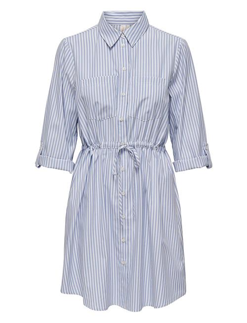 ONLY Onlsarah Ls Shirt Dress Wvn ONLY Blue