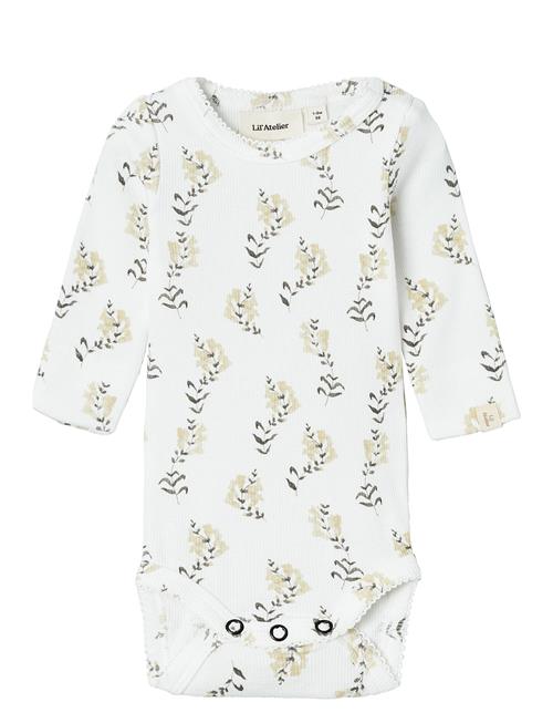 Se Lil'Atelier Nbfgavo Ls Slim Body Lil Lil'Atelier White ved Booztlet