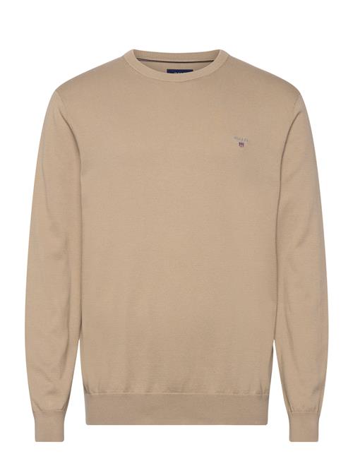 GANT Cotton C-Neck GANT Beige