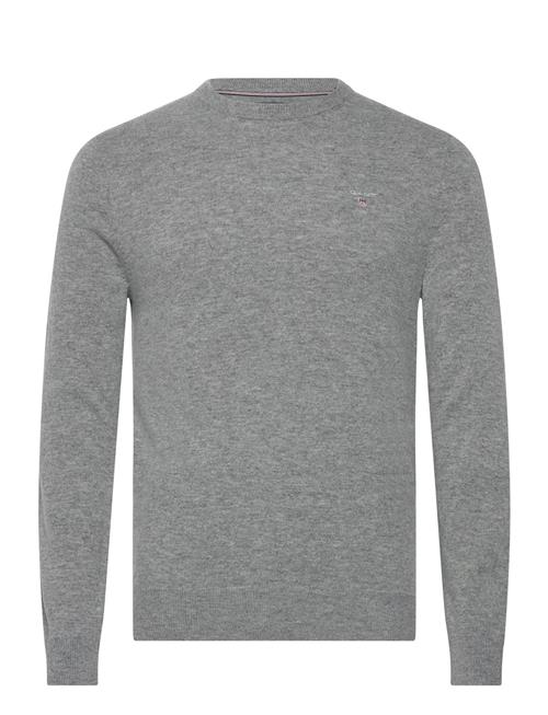 Extrafine Lambswool C-Neck O/S GANT Grey