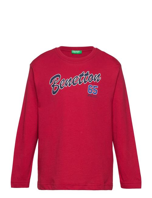 United Colors of Benetton T-Shirt L/S United Colors Of Benetton Red