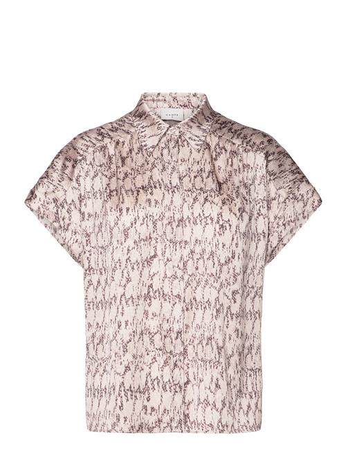 Dante6 D6Cecily Python Printed Shirt Dante6 Beige