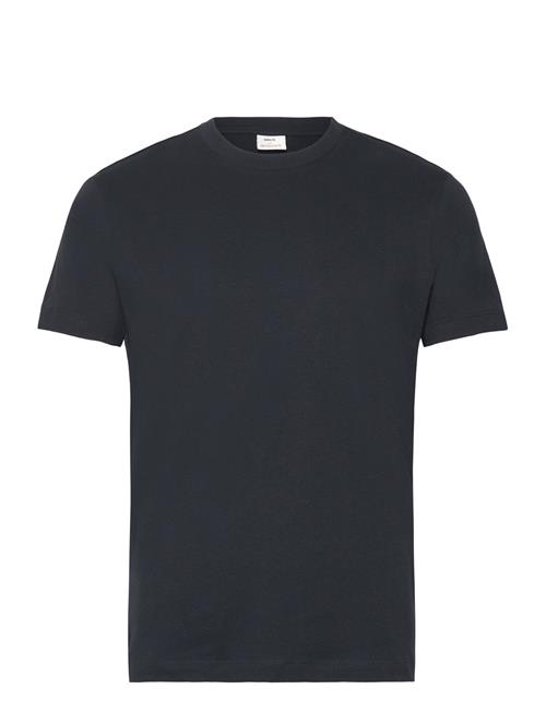 Mango Basic Cotton Stretch T-Shirt Mango Navy