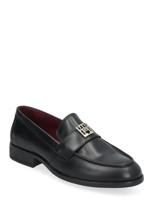 Se Tommy Hilfiger Th Leather Classic Loafer Tommy Hilfiger Black ved Booztlet