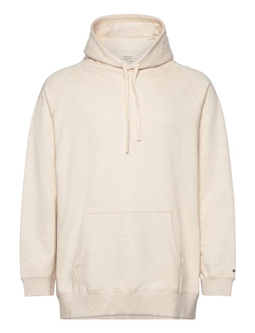 SNOW PEAK Recycled Cotton Pullover Hoodie SNOW PEAK Beige