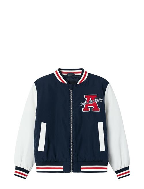 name it Nknmain Bomber Jacket Pb Name It Navy