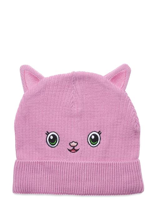 Se name it Nmfjuma Gabby Knit Hat Sky Name It Pink ved Booztlet