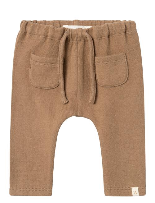 Se Lil'Atelier Nbnthoro Reg Pant Lil Lil'Atelier Brown ved Booztlet