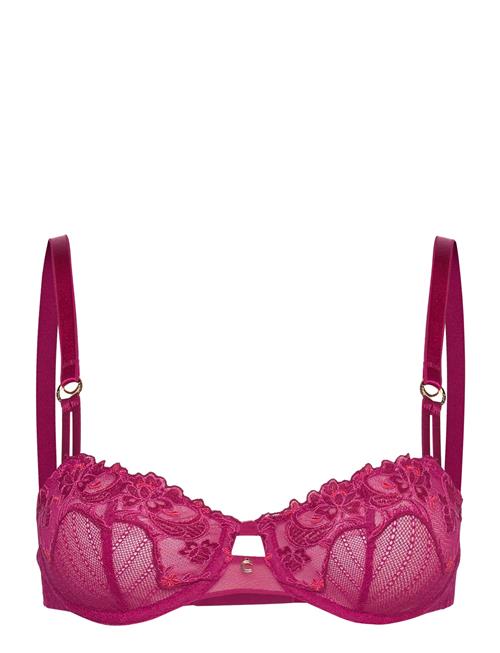 Se CHANTELLE Cabaret Sauvage Half-Cup Balcony Bra CHANTELLE Pink ved Booztlet