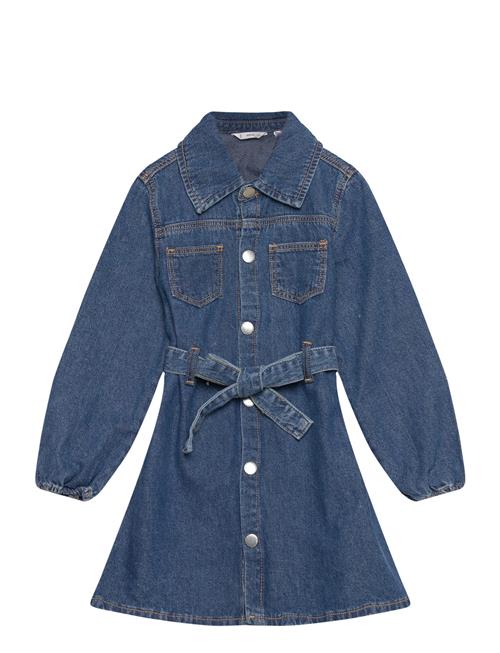 Mango Denim Shirt Dress Mango Blue