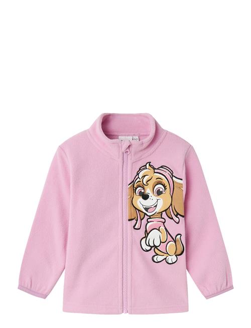 Se Nmfjymma Pawpatrol Fleece Cplg Name It Pink ved Booztlet