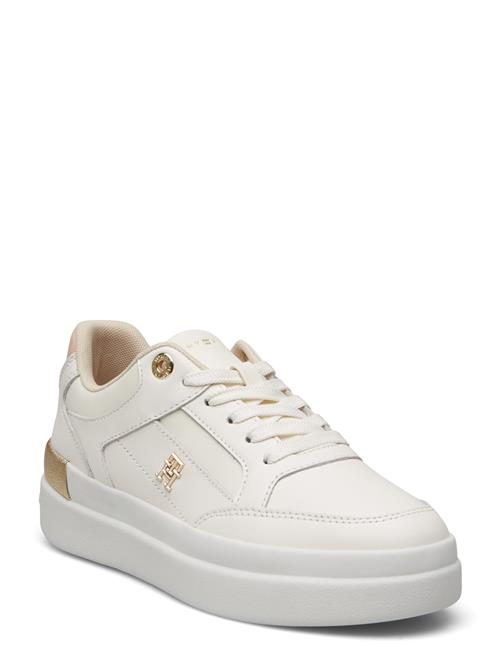 Se Tommy Hilfiger Lux Hardware Court Sneaker Tommy Hilfiger White ved Booztlet