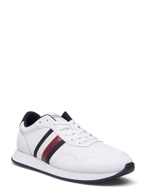 Se Tommy Hilfiger Runner Evo Lth Mix Ess Tommy Hilfiger White ved Booztlet