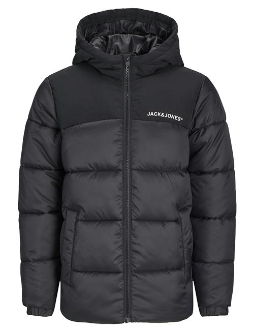 Se Jack & Jones Jjmoon Hood Puffer Mni Jack & J S Black ved Booztlet