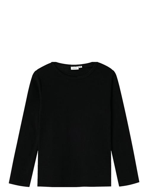 name it Nkmwang Wool Rib Ls Top Name It Black