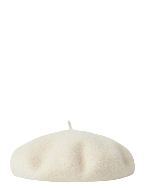 Se Lil'Atelier Nmflamo Beret Hat Lil Lil'Atelier White ved Booztlet