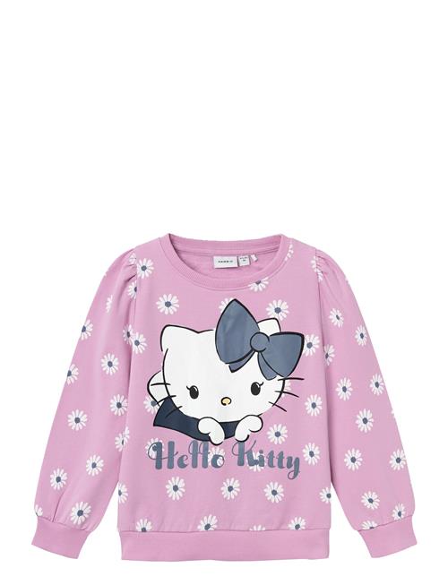 Se name it Nmfanna Hellokitty Sweat Bru Vde Name It Pink ved Booztlet