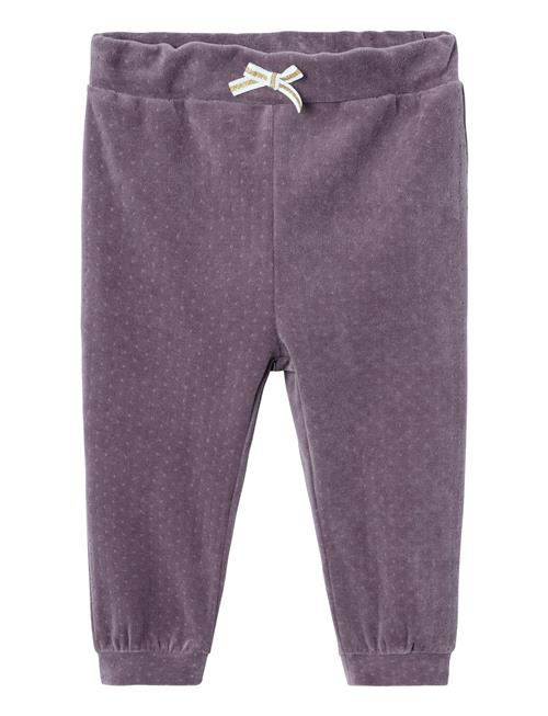 Nmfnew Nreg Vel Pant Name It Purple