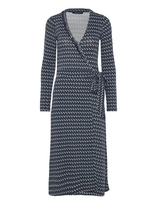 Ilse Jacobsen Elisa Harlekin Wrap Dress Ilse Jacobsen Blue