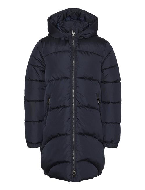 Se Vero Moda Girl Vmmary Long Coat Girl Vero Moda Girl Navy ved Booztlet