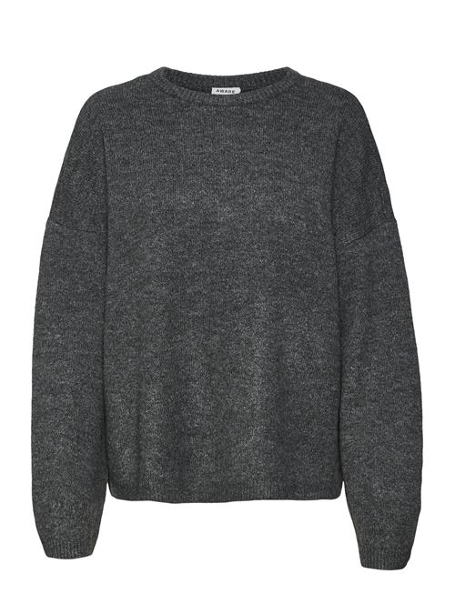 Vero Moda Vmgemma Ls O-Neck Knit Vma Noos Vero Moda Grey