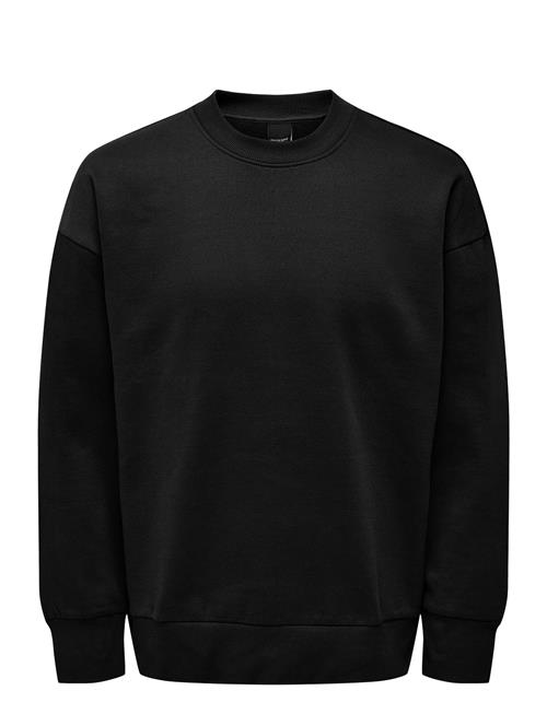 ONLY & SONS Onsdan Life Rlx Heavy Sweat Crew ONLY & SONS Black