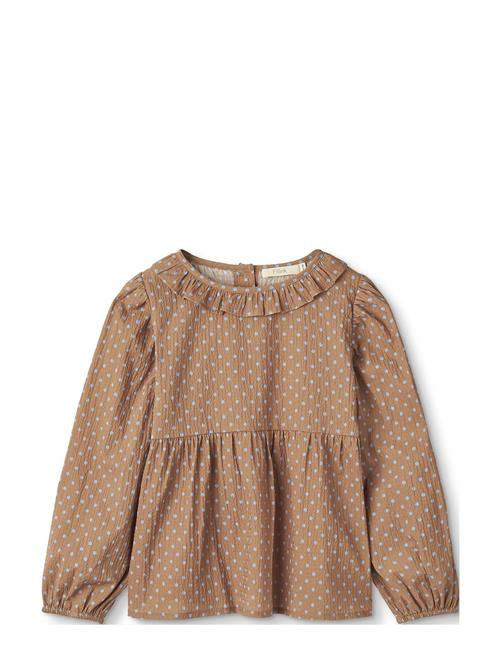 Fliink Toto Ls Blouse Fliink Brown