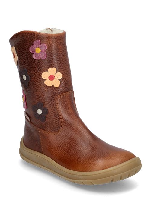 ANGULUS Boots - Flat - With Zipper ANGULUS Brown