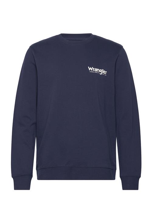 Crewneck Sweatshirt Wrangler Navy