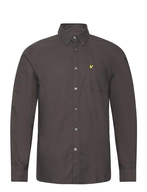 Lyle & Scott Plain Oxford Shirt Lyle & Scott Brown