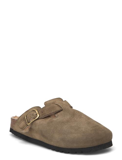 Scholl Sl Fae New F Suede Khaki Scholl Khaki