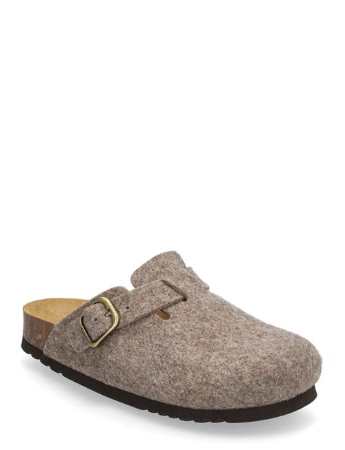 Se Scholl Sl Fae New Felt Light Brown Scholl Brown ved Booztlet