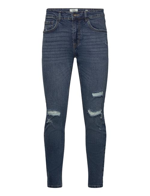 Redefined Rebel Rrstockholm Jeans Destroy Slim Fit Redefined Rebel Blue