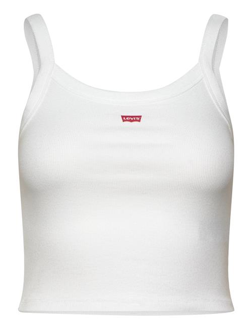 LEVI´S Women Essential Sporty Rib Tnk White + Cotton LEVI´S Women White