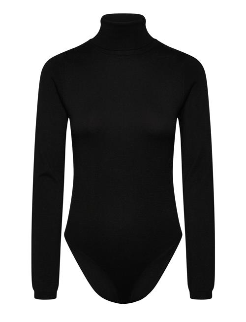 Se Bardot Roll Neck Knit Bodysuit Bardot Black ved Booztlet