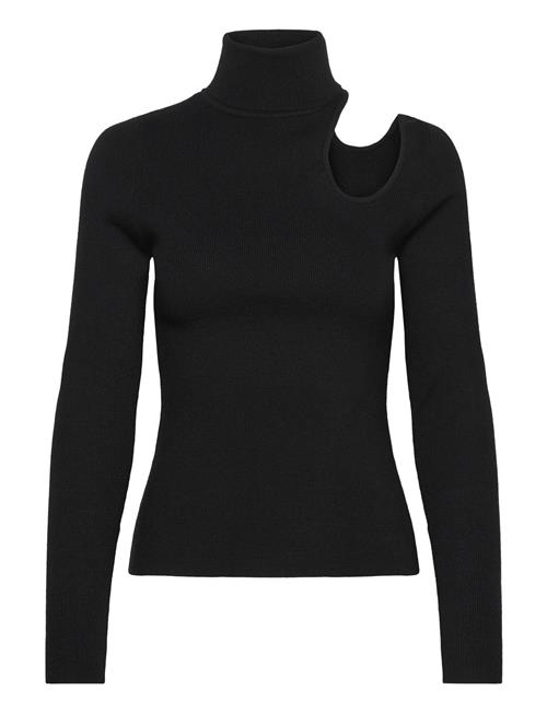 Bardot Olesa Asymmetric Knit Top Bardot Black