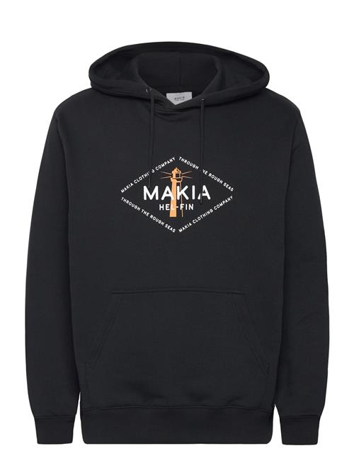 Se Makia Seaside Hooded Sweatshirt Makia Black ved Booztlet