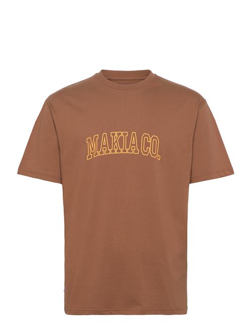 Makia Nord T-Shirt Makia Brown