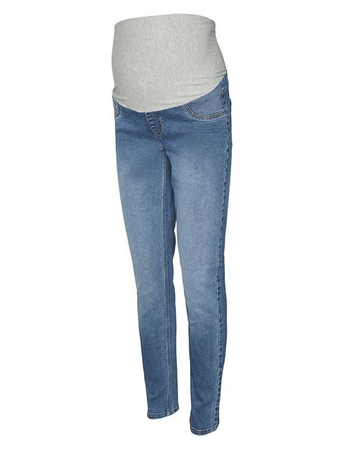 Se Mamalicious Mloslo Skinny Jeans Mamalicious Blue ved Booztlet