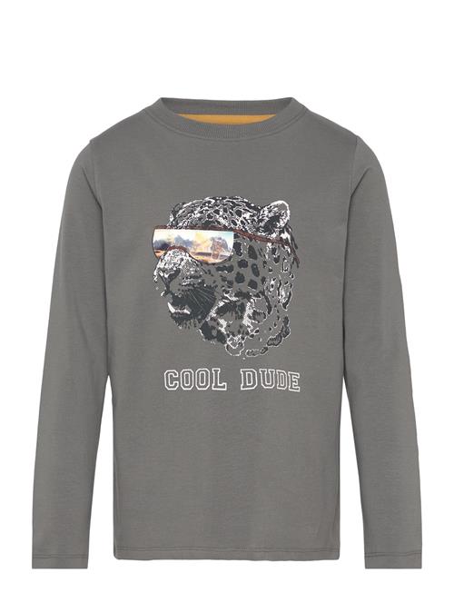 Se Minymo T-Shirt Ls Minymo Grey ved Booztlet