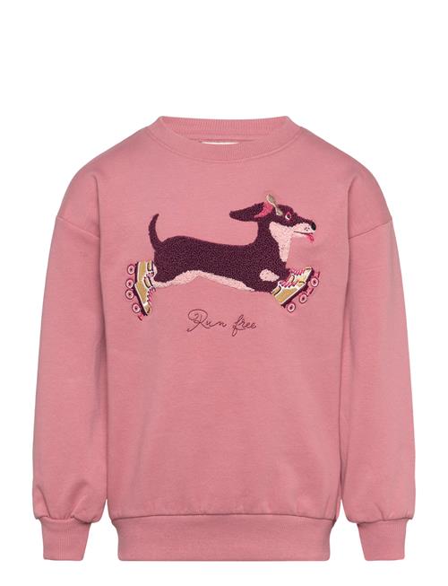 Se Minymo Sweatshirt Ls Minymo Pink ved Booztlet