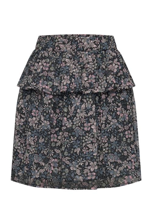 Creamie Skirt Flower Dobby Creamie Navy