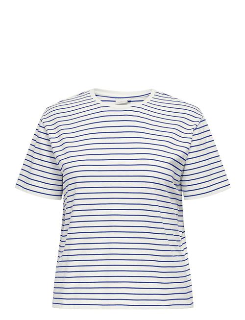 ONLY Carmakoma Carkatuka S/S O-Neck Tee Jrs ONLY Carmakoma White