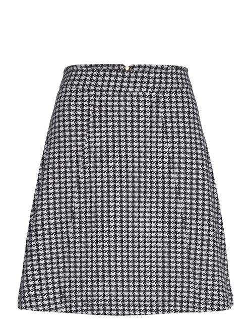 Jumperfabriken Madeleine Dogtooth Skirt Jumperfabriken Black