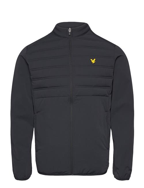 Lyle & Scott Sport Hybrid Double Baffle Jacket Lyle & Scott Sport Black