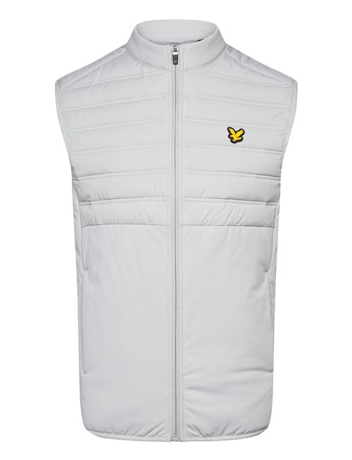 Lyle & Scott Sport Hybrid Double Baffle Gilet Lyle & Scott Sport White