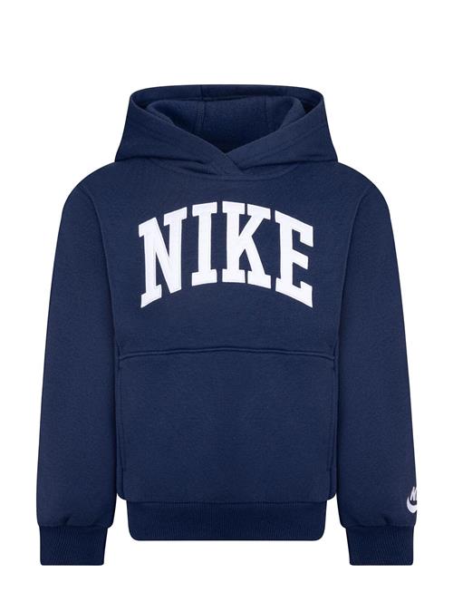 Se Nike Nike Sportswear Club Pullover Hoodie Nike Navy ved Booztlet