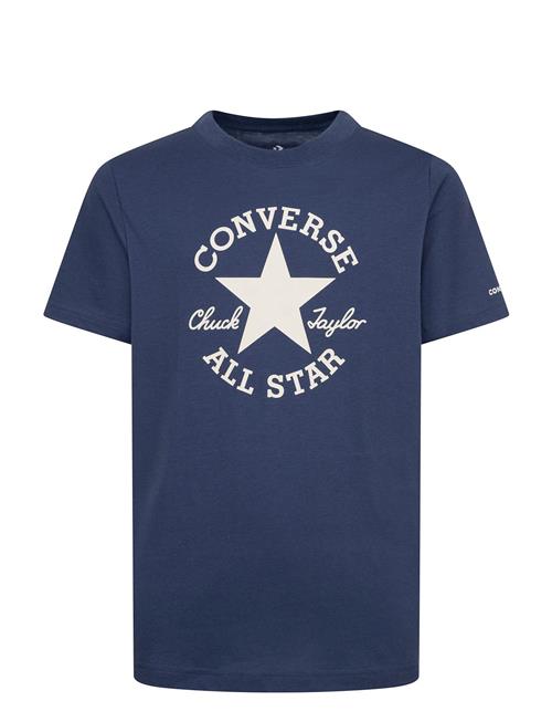 Se Converse Converse Dissected Chuck Patch Short Sleeve Tee Converse Navy ved Booztlet