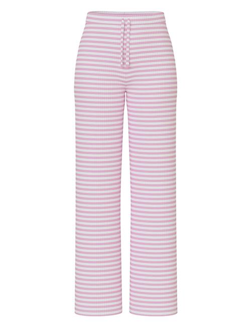 Pieces Pclaya Mw Wide Pants D2D Pieces Pink